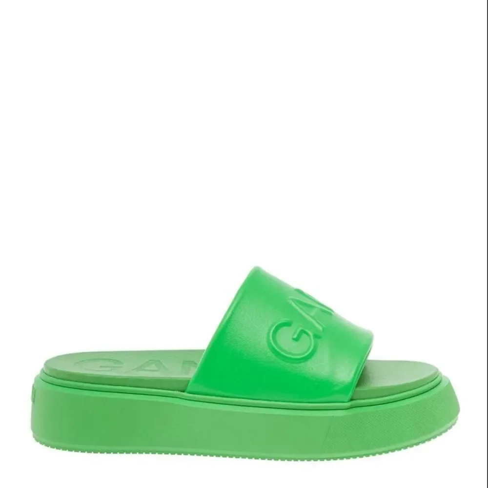 Ganni slide sandals